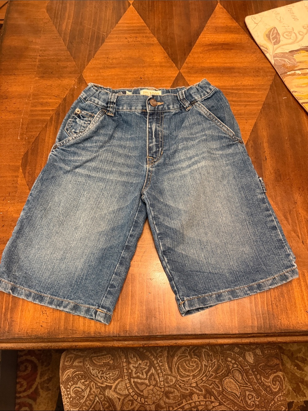 The Children's Place Boys Blue Denim Shorts